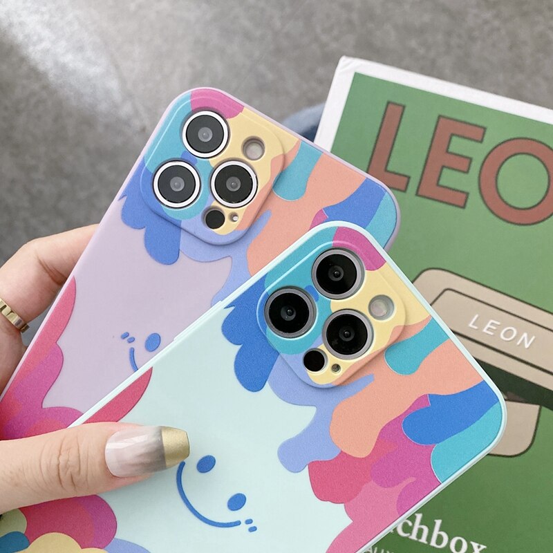 Soft Silicone 'Emote' Phone Case For iPhone