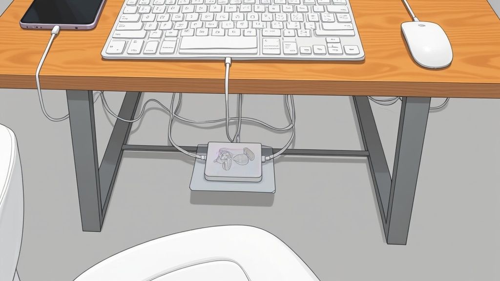 10 Practical Desk Cable Management Ideas For A Tidy Workspace in 2025 ...