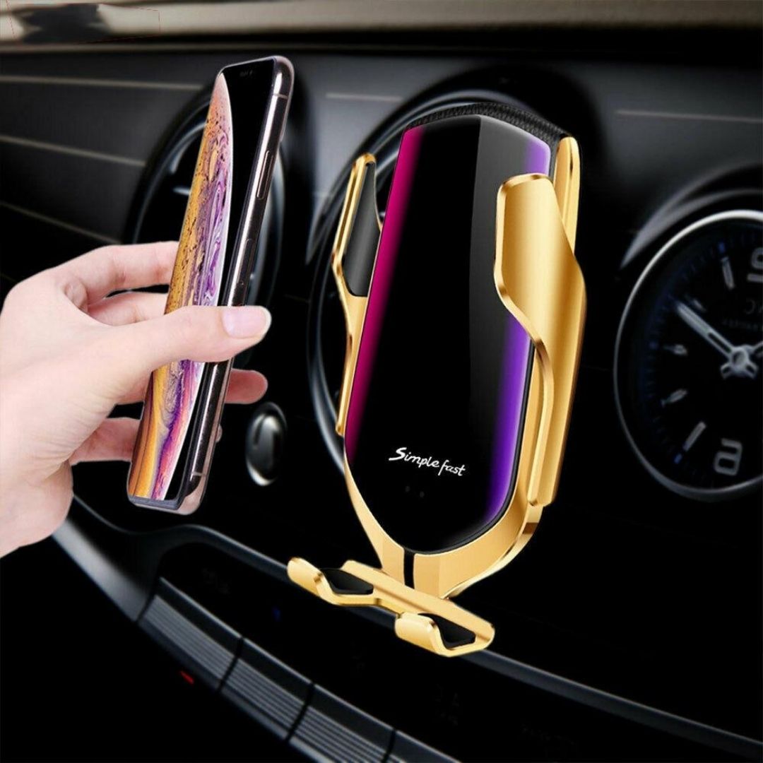 CarClamp™ - Qi Wireless Car Phone Charger With Automatic Clamping & Infrared Sensors