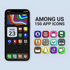 150+ Among Us-Style App Icons Pack For iPhone/iOS