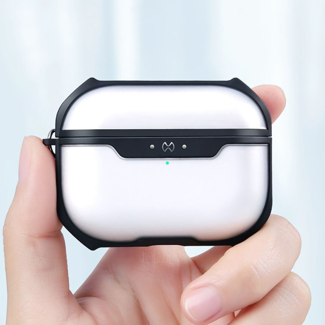 Transparent AirPods Case with Wireless Charging Compatibility