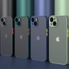 Shockproof Matte Phone Case For iPhone