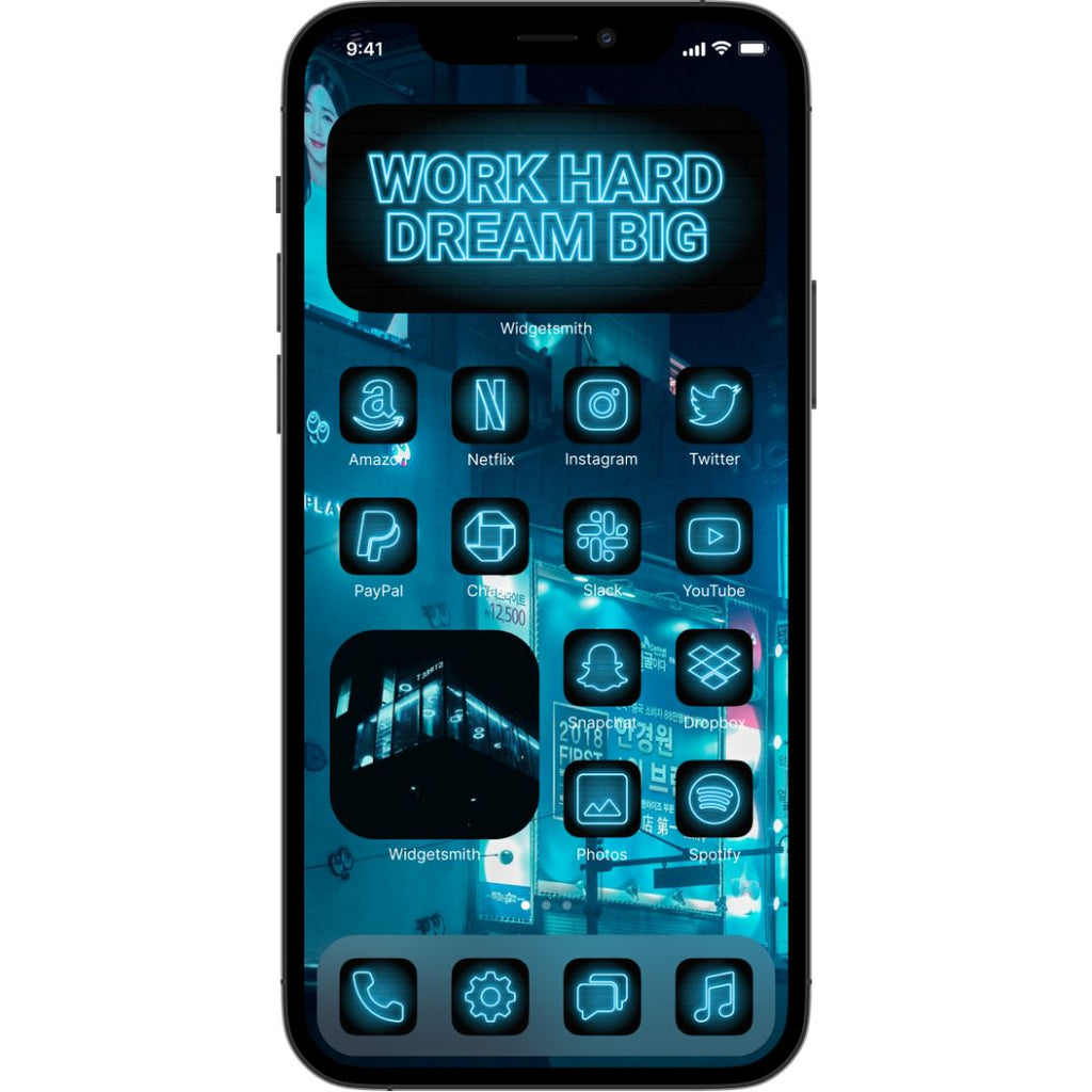 Red Neon Glow App Icons for Ios 14 Aesthetic iPhone Home -  Israel