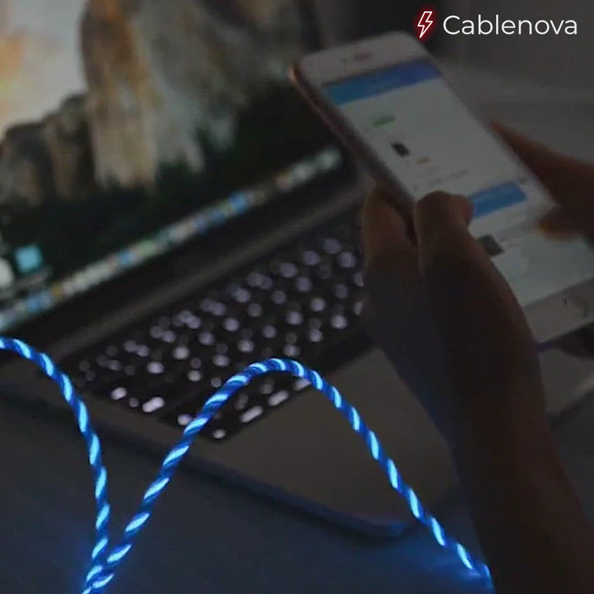 LED Charging Cable Cablenova Video Promo