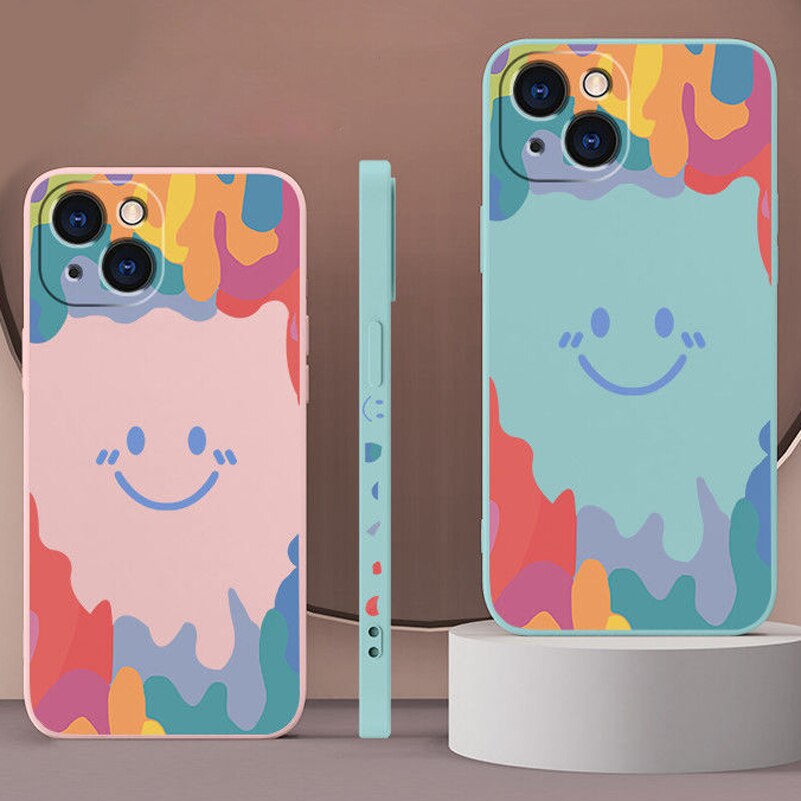Soft Silicone 'Emote' Phone Case For iPhone