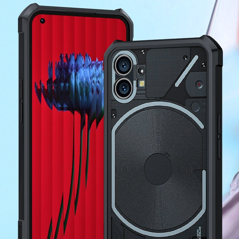 Cablenova Drop-Proof Case For Nothing Phone (1) With Transparent Back
