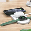 HOCO PowerPad™ II - 3-in-1 Wireless Fast Charging Pad With Built-In Smart Chip