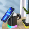 Load image into Gallery viewer, HexHub™ - 4-in-1 MagSafe Wireless Fast Charging Dock With RGB Lighting