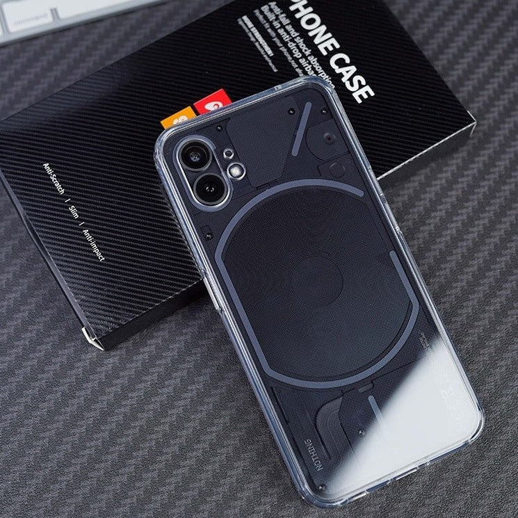 Drop-Proof Case For Nothing Phone (1) With Transparent Back