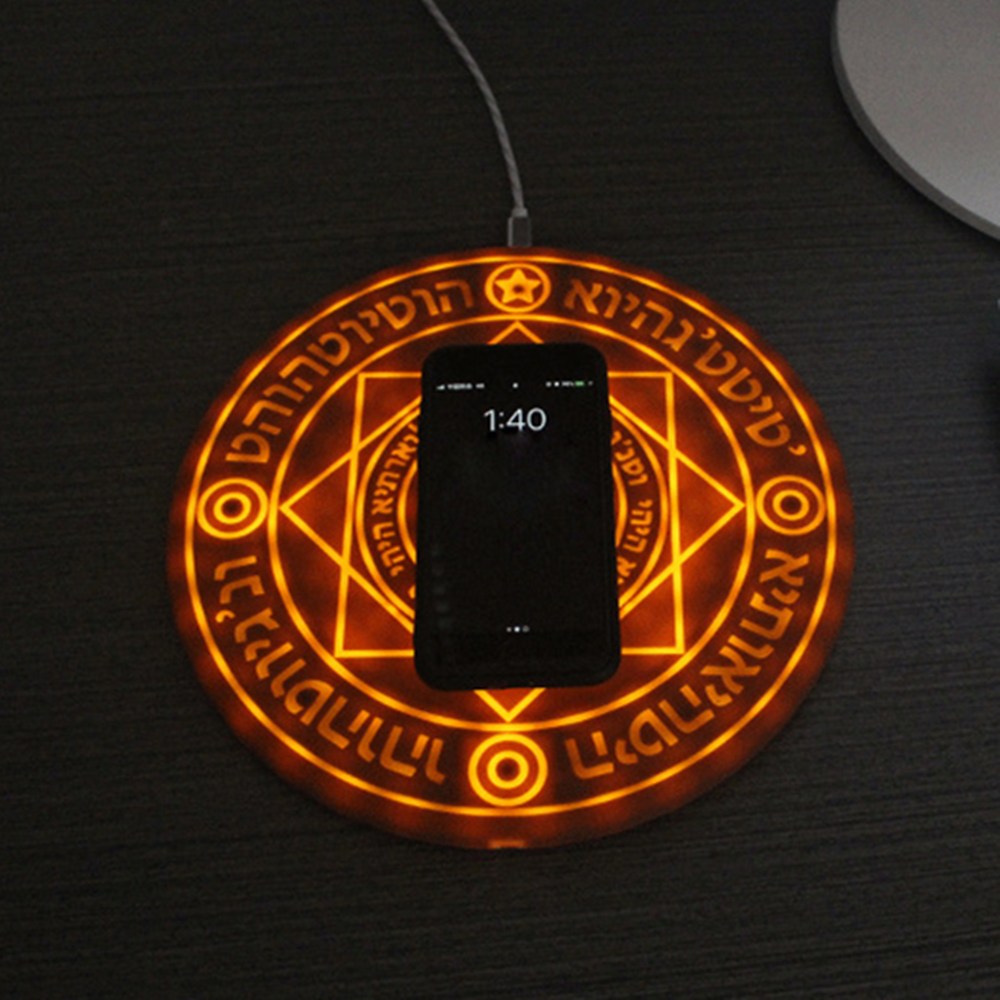 Magic Ritual Circle Qi Wireless Charger Cablenova